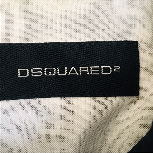 Dsquared2 Black Zip Up Jacket SZ 2 - Picture 5 of 6